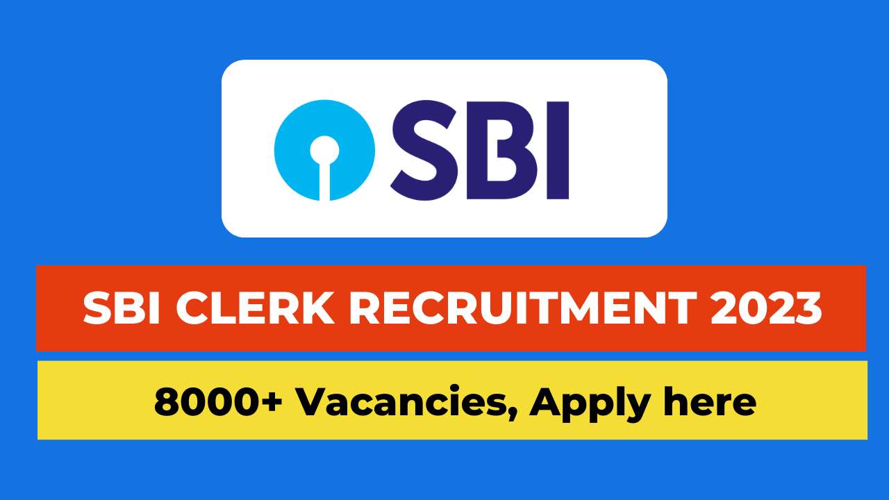 sbi clerk recruitment 2023 apply online, Sbi co in clerk recruitment 2023
