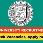 DU Recruitment 2023 notification, Delhi University recruitment 2023