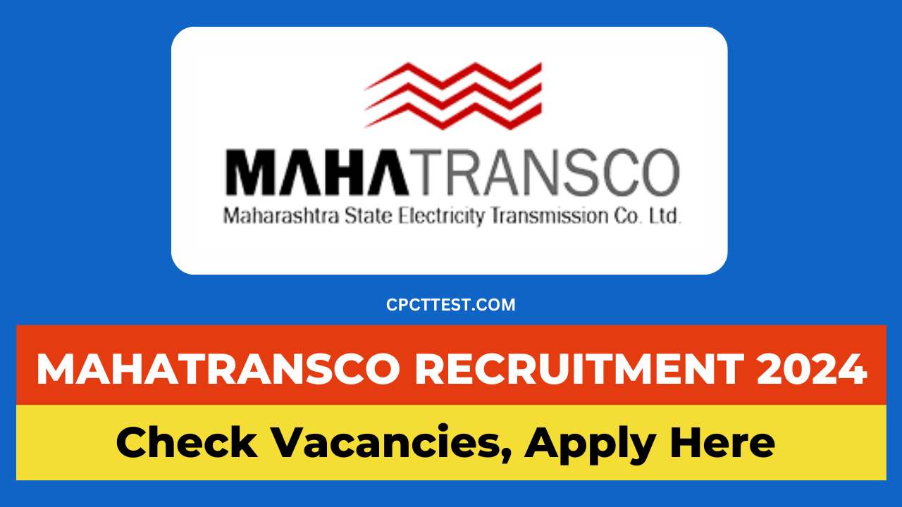 MahaTransco Recruitment 2024, MahaTransco vacancy 2024