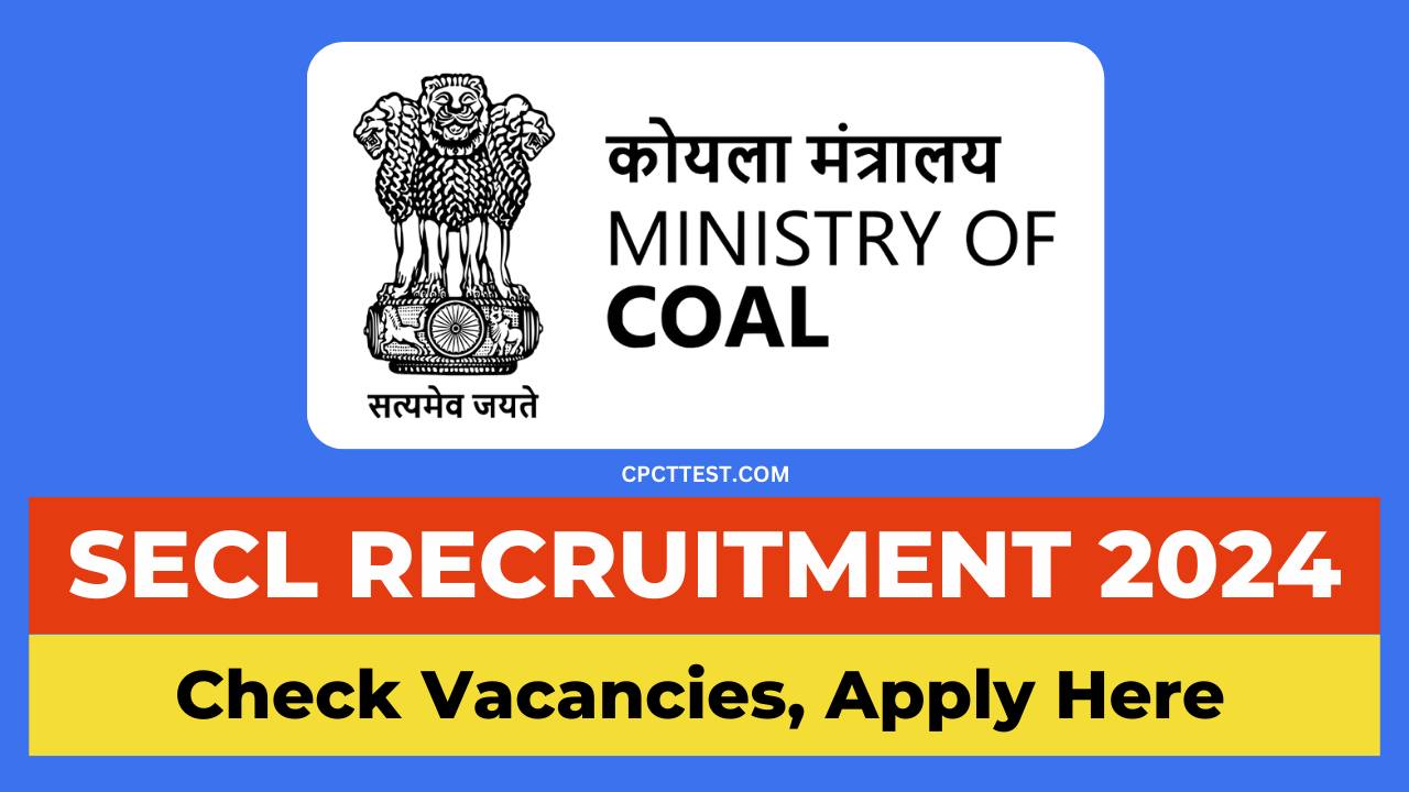 SECL Apprentice Recruitment 2024, SECL Recruitment 2024