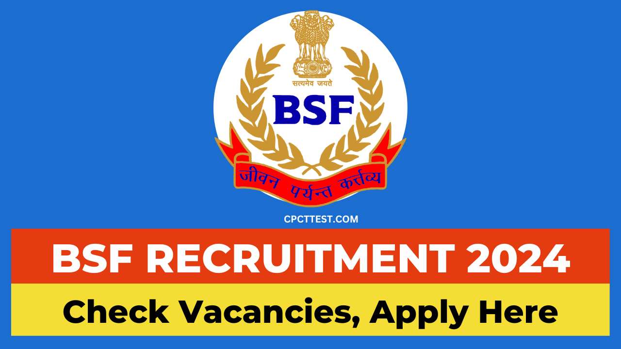 BSF Recruitment 2024, BSF SI Recruitment 2024