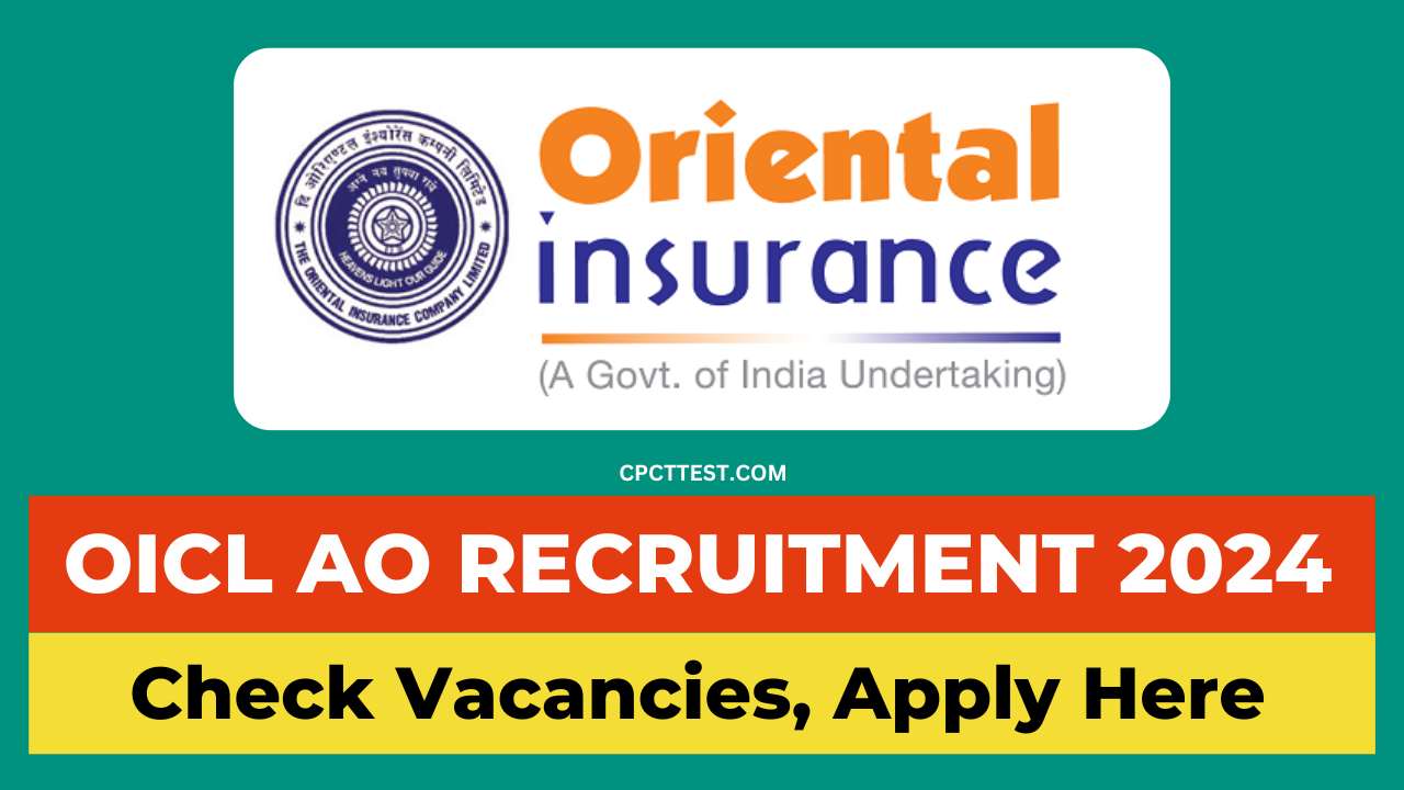 OICL AO Recruitment 2024, OICL Recruitment 2024