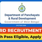 WB Gram Panchayat Recruitment 2024, WBPRD Recruitment 2024